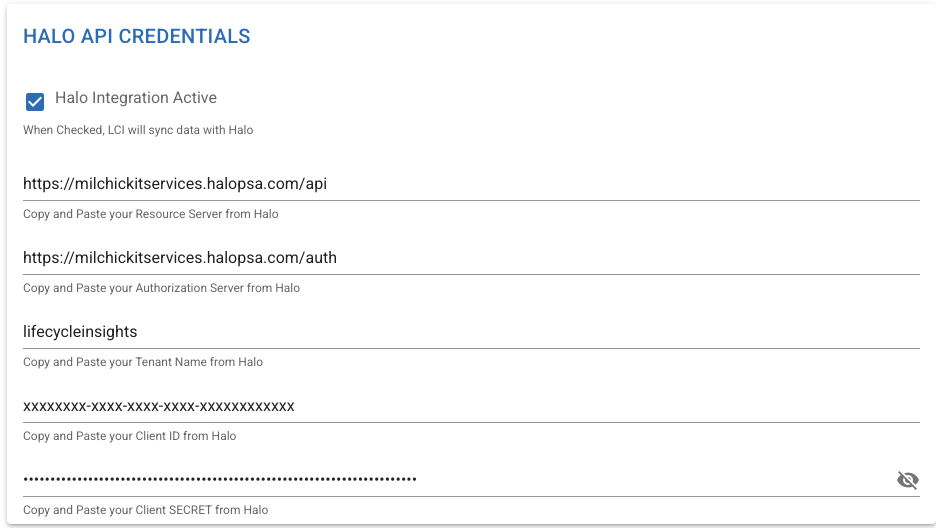 Halo API Credentials in LCI.png